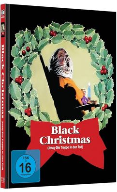 Black Christmas Mediabook Cover B Limit. (4K Ultra HD + BD + DVD) NEU/ OVP