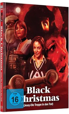 Black Christmas Mediabook Cover C Limit. (4K Ultra HD + BD + DVD) NEU/ OVP