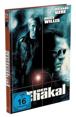 Der Schakal Mediabook Cover A (Blu-ray + DVD) Limit. NEU/ OVP