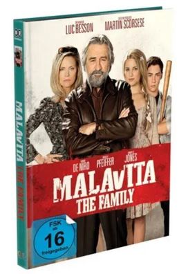 Malavita – The Family - 2-Disc Mediabook Cover B (Blu-ray) Limited 500 NEU/ OVP