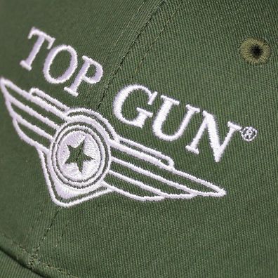 TOP GUN Maverick Grüne Cap - Top Gun: Caps Kappen Mützen Hüte Hats Capys Basecaps