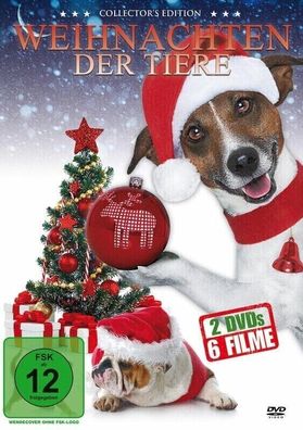 Weihnachten der Tiere Collection - 6 Filme 2 DVD's/ NEU/ OVP