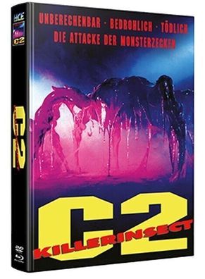 C2 Killerinsect - DVD/ Blu-ray Mediabook Wattiert Lim 222 NEU/ OVP