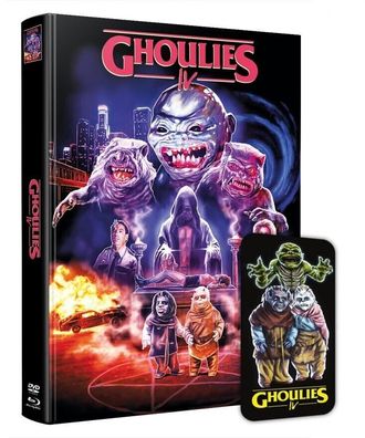 Ghoulies IV Mediabook wattiert (Cover W) Blu-ray + DVD NEU/ OVP