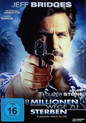 8 Millionen Wege zu sterben - Jeff Bridges, Rosanna Arquette - DVD NEU/ OVP