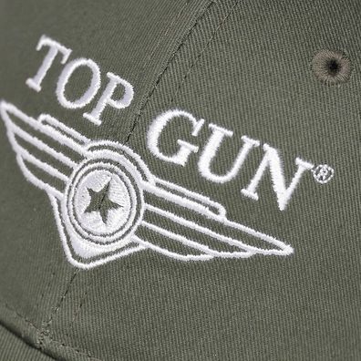 TOP GUN Maverick Graue Cap - Top Gun: Caps Kappen Mützen Hüte Hats Capys Basecaps