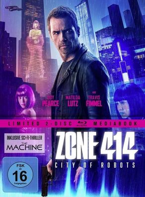Zone 414 City of Robots - Limited 2 Disc ( Blu-ray ) Mediabook NEU/ OVP
