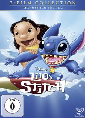 Lilo & Stitch 1&2 (DVD) Disney Classics Doppelpack, Slipcase, 2Disc - Disney BGG003
