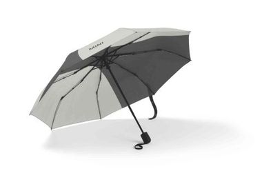 MINI Car Face Detail Foldable Umbrella - grey / black