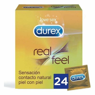 Real Feel Condoms Durex 24 Uds