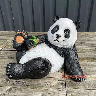 Pandabär Panda Riesenpanda Figur Zoo Tierfigur Tier Aufstellfigur neu Deko Bär