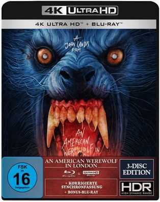 An American Werewolf in London (Ultra HD Blu-ray & Blu-ray) - ALIVE AG - (Ultra HD