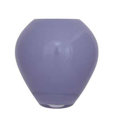 Fink LIVIA Vase, Glas, flieder Höhe 18cm, Ø 16cm 115056