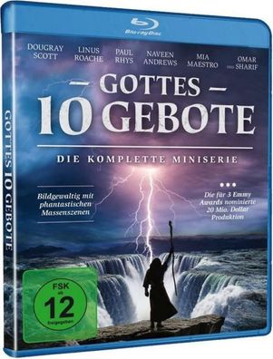 Gottes 10 Gebote - Die komplette Miniserie - Omar Sharif Blu-ray/ NEU/ OVP