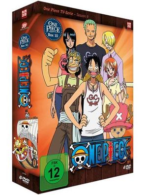 One Piece BOX 10 (DVD) TV-Serie 6DVDs AV Visionen - AV-Vision AV0980 - (DVD ...
