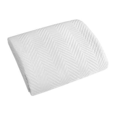 Tagesdecke Bettdecke 200x220 cm weiß Polyester Sofaüberwurf Klassisch Dekoration Deko