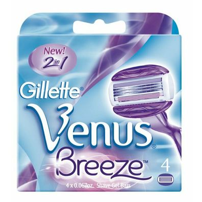 Gillette Venus Breeze Ersatzklingen (4er Pack)