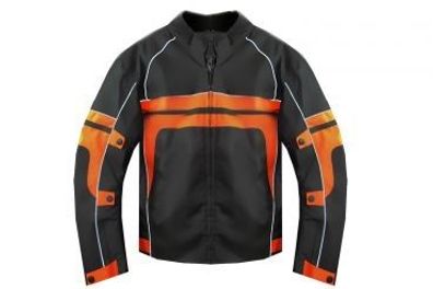 NITRO MOTORS Herren Motocross Jacke Waterproof Orange