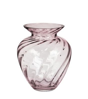 Kaheku Vase Pep mit Optik rosa 17 cm Ø Höhe 20 cm
 420640446