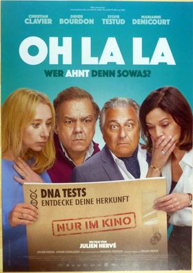 Oh la la - Wer ahnt denn sowas? - Original Kinoplakat A1-Christian Clavier-Filmposter