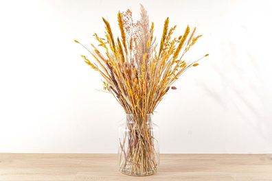 Trockenblumen - Gelb XL - 70 cm