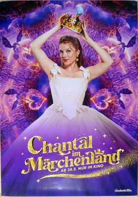 Chantal im Märchenland - Original Kinoplakat A0 - Prinzessin -Jella Haase- Filmposter