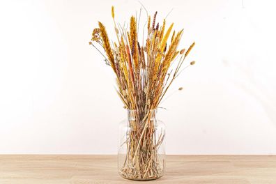 Trockenblumen - Gelb & Braun - 70 cm