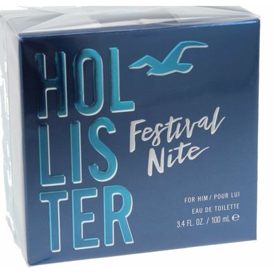 Hollister Festival Nite Eau De Parfum Spray 100ml