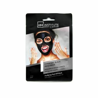 Gesichtsmaske Peel Off IDC Institute Charcoal Black (15 g)
