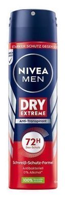 Nivea Men Dry Extreme Deodorant 150ml Schutz vor Schweiß