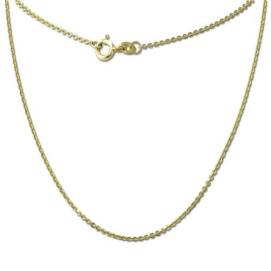 GoldDream Collier Halskette 333 Gelbgold - 8 Karat 36cm Damen Schmuck GDKB00036Y