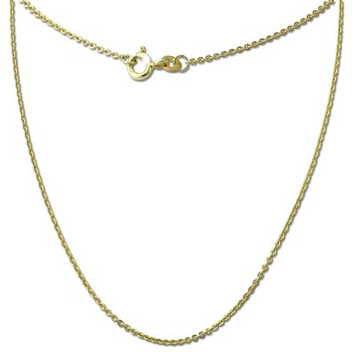GoldDream Collier Halskette 333 Gelbgold - 8 Karat 50cm Damen Schmuck GDKB00050Y