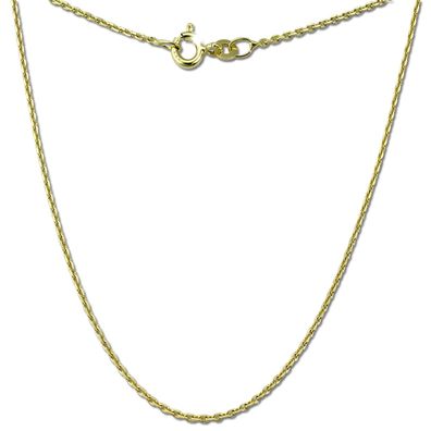 GoldDream Collier Halskette 333 Gelbgold - 8 Karat 34cm Damen Schmuck GDKB00134Y