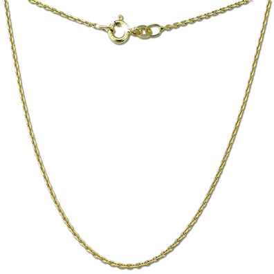 GoldDream Collier Halskette 333 Gelbgold - 8 Karat 45cm Damen Schmuck GDKB00145Y