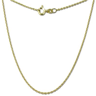 GoldDream Collier Halskette 333 Gelbgold - 8 Karat 55cm Damen Schmuck GDKB00155Y
