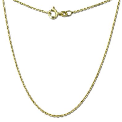 GoldDream Collier Halskette 333 Gelbgold - 8 Karat 60cm Damen Schmuck GDKB00160Y