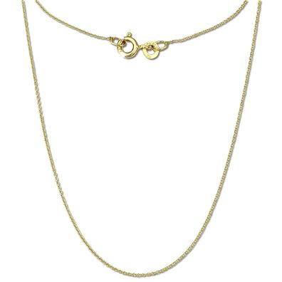 GoldDream Collier Halskette 333 Gelbgold - 8 Karat 36cm Damen Schmuck GDKB00536Y