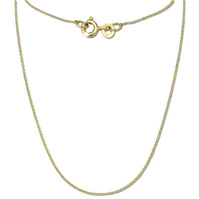 GoldDream Collier Halskette 333 Gelbgold - 8 Karat 40cm Damen Schmuck GDKB00540Y