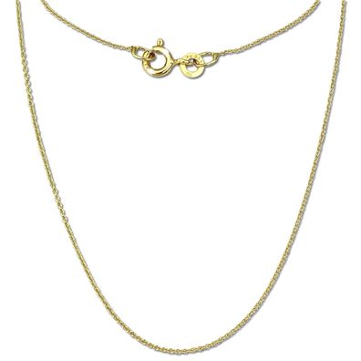 GoldDream Collier Halskette 333 Gelbgold - 8 Karat 50cm Damen Schmuck GDKB00550Y