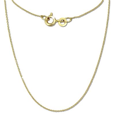 GoldDream Collier Halskette 333 Gelbgold - 8 Karat 55cm Damen Schmuck GDKB00555Y