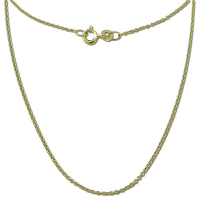 GoldDream Collier Halskette 333 Gelbgold - 8 Karat 40cm Damen Schmuck GDKB00740Y