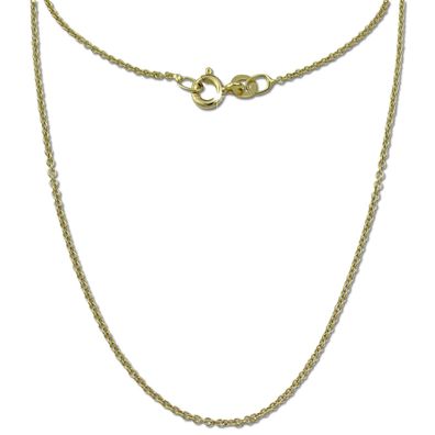 GoldDream Collier Halskette 333 Gelbgold - 8 Karat 42cm Damen Schmuck GDKB00742K