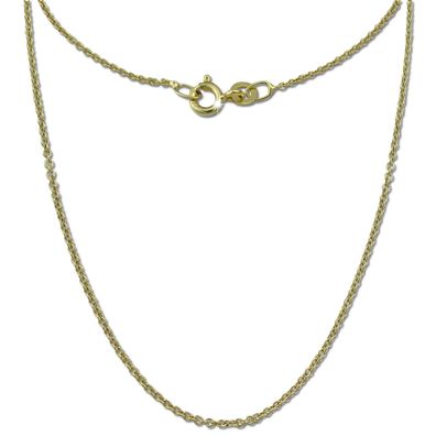 GoldDream Collier Halskette 333 Gelbgold - 8 Karat 50cm Damen Schmuck GDKB00750K