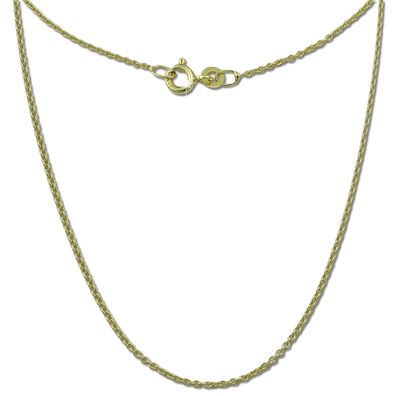 GoldDream Collier Halskette 333 Gelbgold - 8 Karat 55cm Damen Schmuck GDKB00755Y
