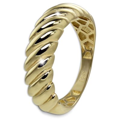 GoldDream Gold Ring Big gedreht Gr.58 333er Gelbgold GDR556Y58