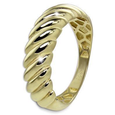 GoldDream Gold Ring Big gedreht Gr.60 333er Gelbgold GDR556Y60
