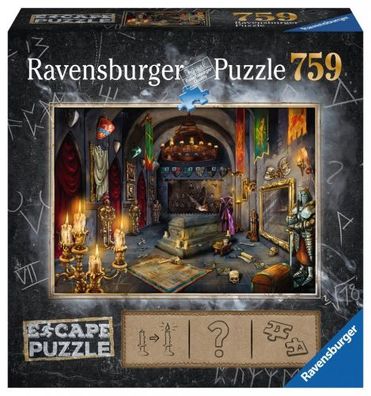 Ravensburger - Puzzle 759 Vampire's Castle - Ravensburger - (... - ...
