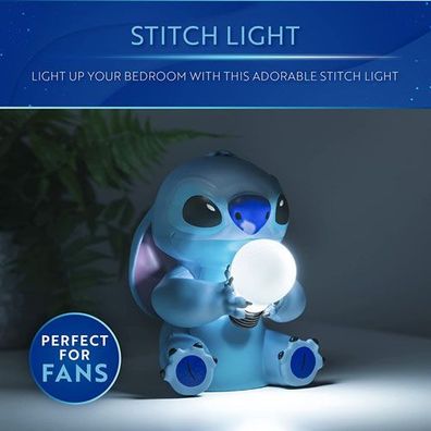 Merc Leuchte Disney Stitch 16cm - Paladone - (Merchandise / Merch Leuchten/ Tassen)