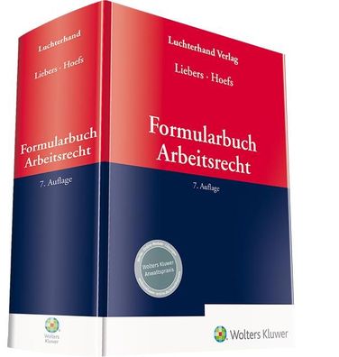 Formularbuch Arbeitsrecht, Hans-Joachim Liebers