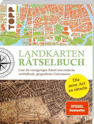 Landkarten R?tselbuch - die R?tselinnovation. Spiegel Bestseller: L?se die ...